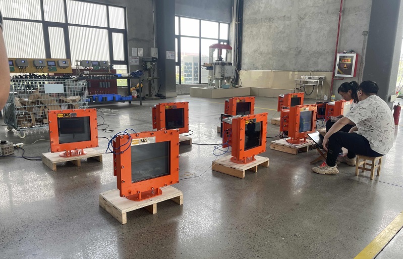 多臺(tái)防爆電腦一體機(jī)進(jìn)入調(diào)試完畢，即將在煤礦生產(chǎn)中發(fā)揮大作用！