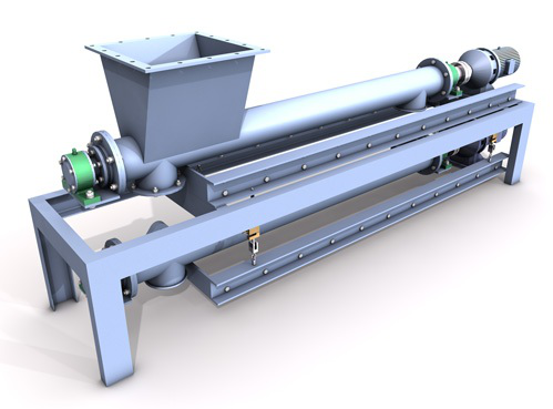 螺旋給料機使用過程中出現(xiàn)噪音、振動、螺旋軸停轉(zhuǎn)的原因及解決方法